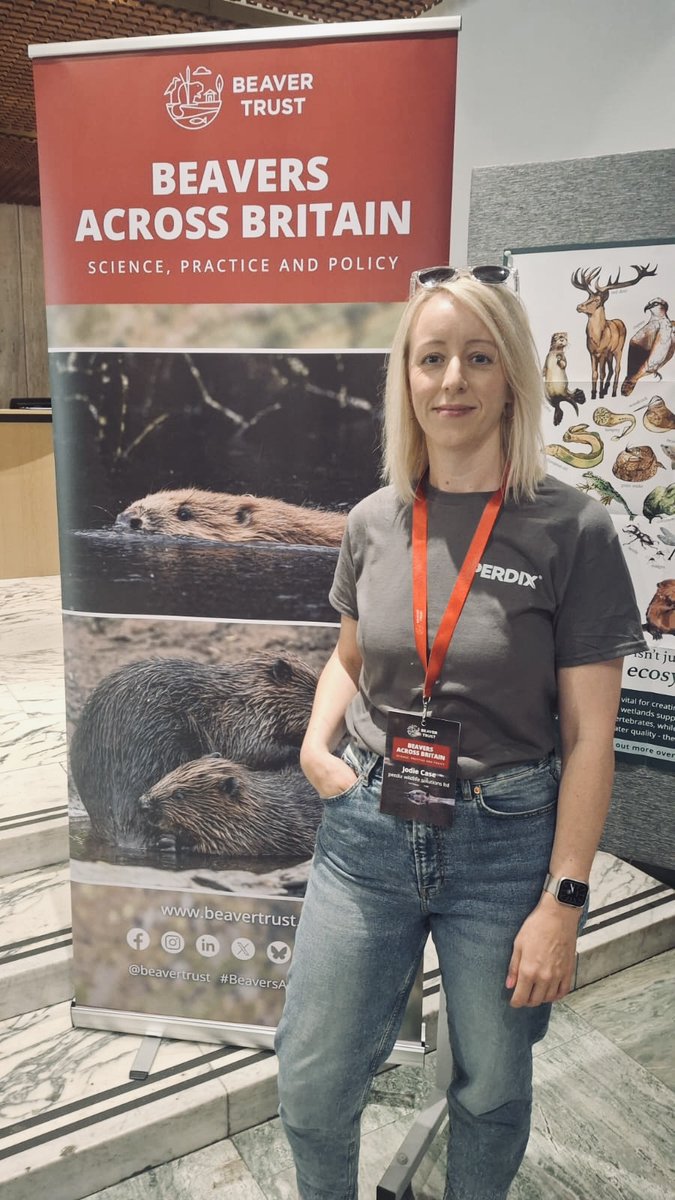 PerdixDigital's tweet photo. We had an exciting week attending the 2026 Beaver Trust Conference, as sponsors.🦫

As part of @beavertrust conservation work, our PERDIXPro trap tags, cameras &amp; digital forms are being used to help monitor &amp; relocate beavers.

Thank you to Beaver Trust for having us involved. https://t.co/h6NYGPZvZK