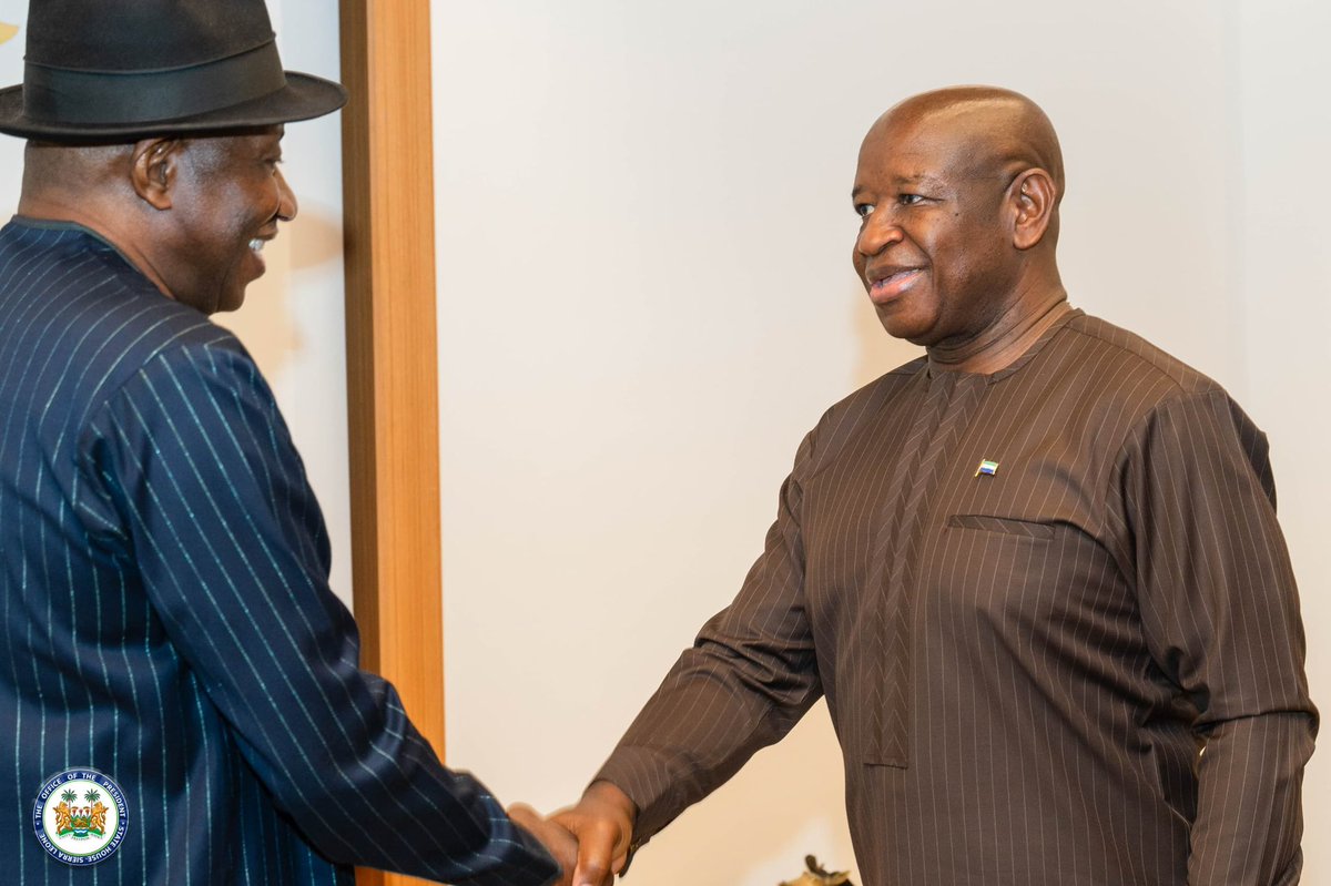 Julius Maada Bio tweet media