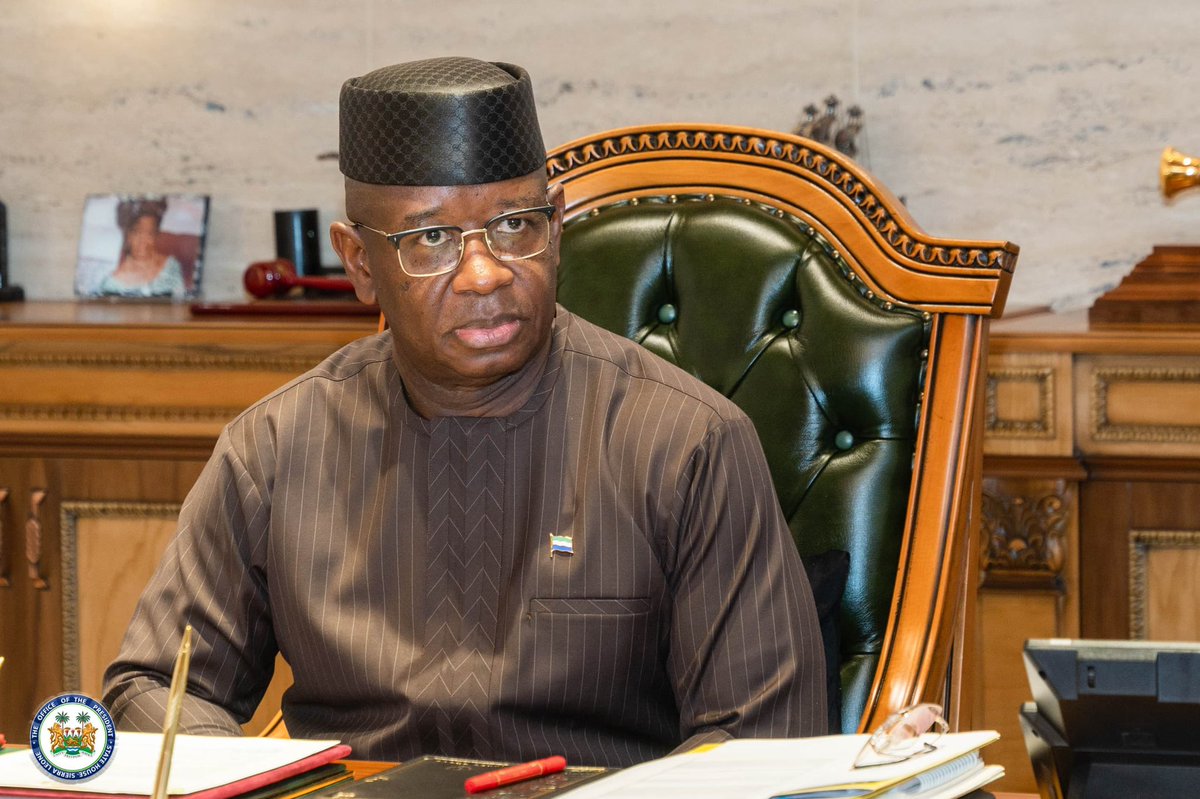 Julius Maada Bio tweet media