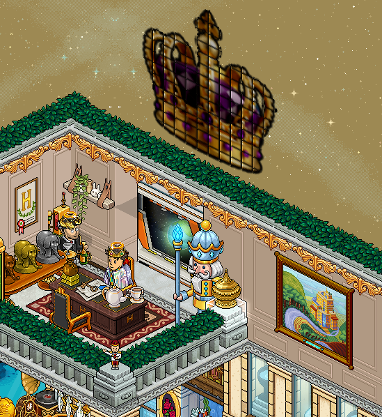 habbothousand's tweet photo. Guys on #Habbo are talking about the photo blur... what blur? You just need to find yourself a creative genius! #HabboPicArt #PixelPerfect https://t.co/j5vy6Fmd0n