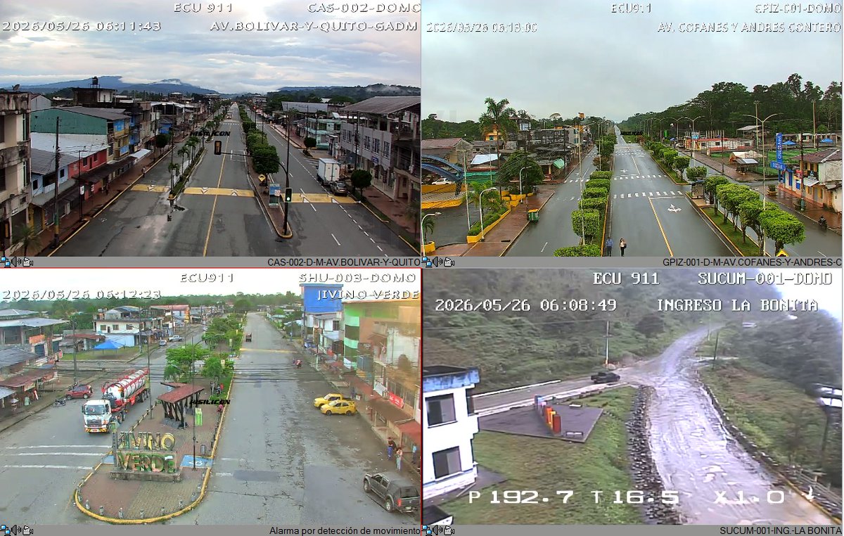 ecu911Ibarra's tweet photo. 📍#Sucumbíos | Reporte de los principales ejes viales habilitados en la provincia:

🟢 HABILITADAS:
✅ #Cuyabeno
✅ #LagoAgrio
✅ #Putumayo
✅ #Shushufindi
✅ #Reventador : Al momento el sector está despejado, en el área del Socavón la via se encuentra cerrada.

🚛🚚 Ruta alterna:
🔵#LagoAgrio-#LaBonita-#ElPlayon-#Tulcán-#Quito.

🚨 Ante cualquier alerta llame a la ☎️📞 #LineaÚnicaParaEmergencias 9️⃣1️⃣1️⃣