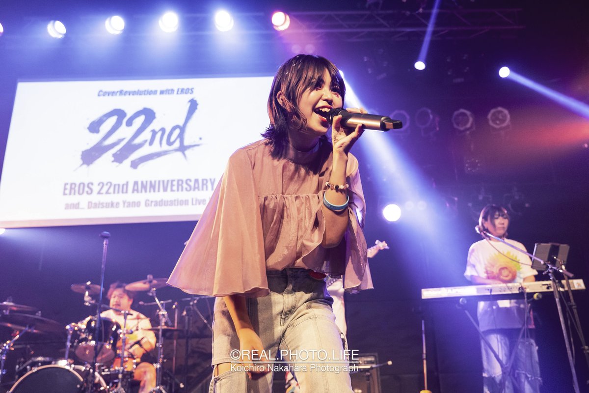 koichiro_naka76's tweet photo. ライブフォト
EROS 22nd ANNIVERSARY  2026.5.23(Sat) 熊本B.9 
に行ってきました！
素晴らしいパフォーマンス🎸Rockのエナジー🔥
エンタメあり涙あり堪能しました！ https://t.co/1gq4rzQv3c