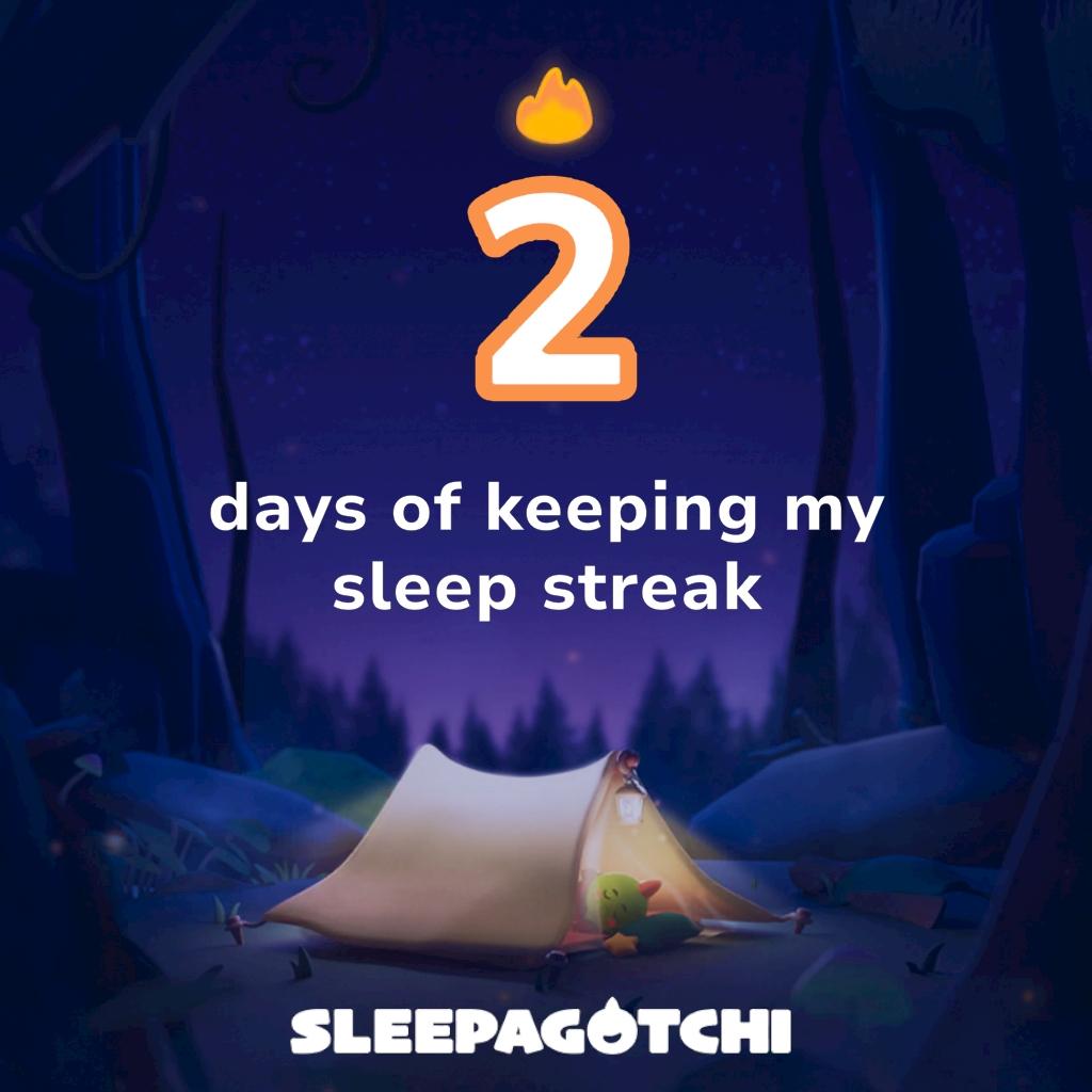AlexShaposhNik's tweet photo. Got a sleep streak and vSLEEP!
Join me on Sleepagotchi.
https://t.co/r0ySn88oS0 https://t.co/X0Rzag7lNf