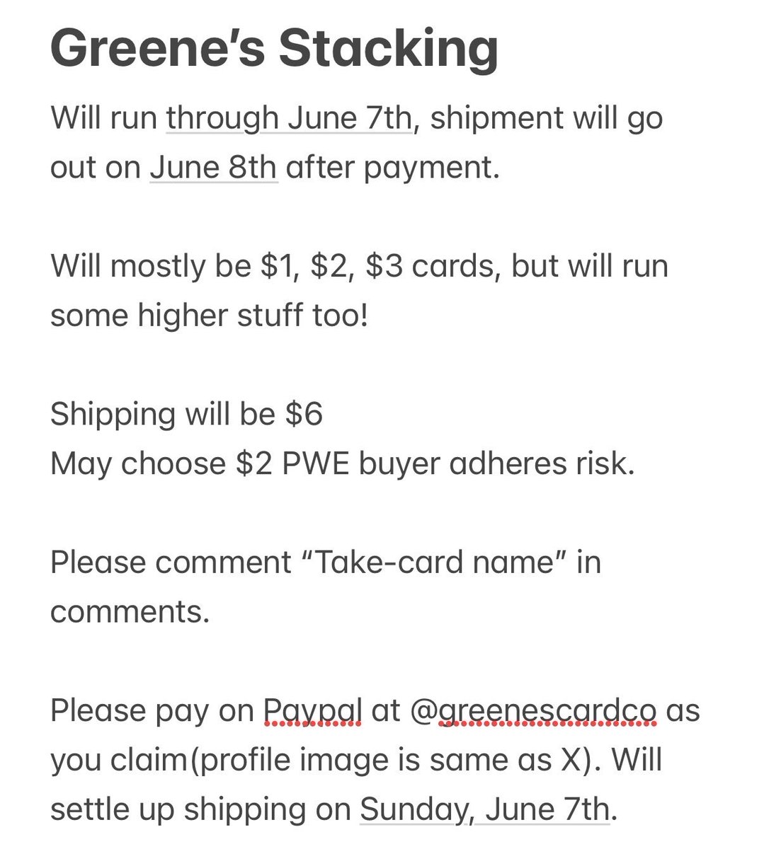 Greene’s Card Co. tweet media