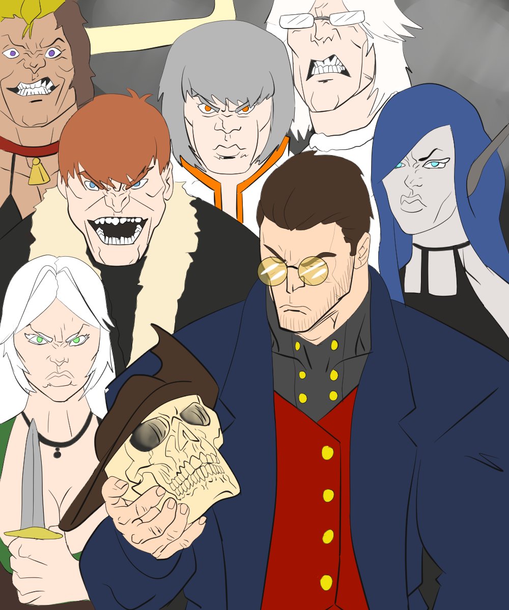 FlawedImp's tweet photo. Another AMAZING piece from @JohnDoe8082350 of the squad, based on Invincible.
#flaart https://t.co/kwRtbzWfUB