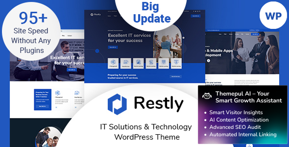 getmarkoflow's tweet photo. 🚀 Restly – IT Solutions &amp; Technology WordPress Theme is now available on Markoflow 💻

Perfect for IT companies, startups, SaaS &amp; digital agencies.

🔥 Build stunning tech websites with ease!

#WordPress #Elementor #ITCompany #SaaS #Startup #WebDesign #Technology #Markoflow https://t.co/Fh0mDnNmty