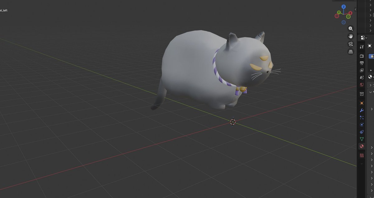 _IZARASHI_'s tweet photo. 社務ネコできてきた
 #Blender https://t.co/2vnsW4nEoh