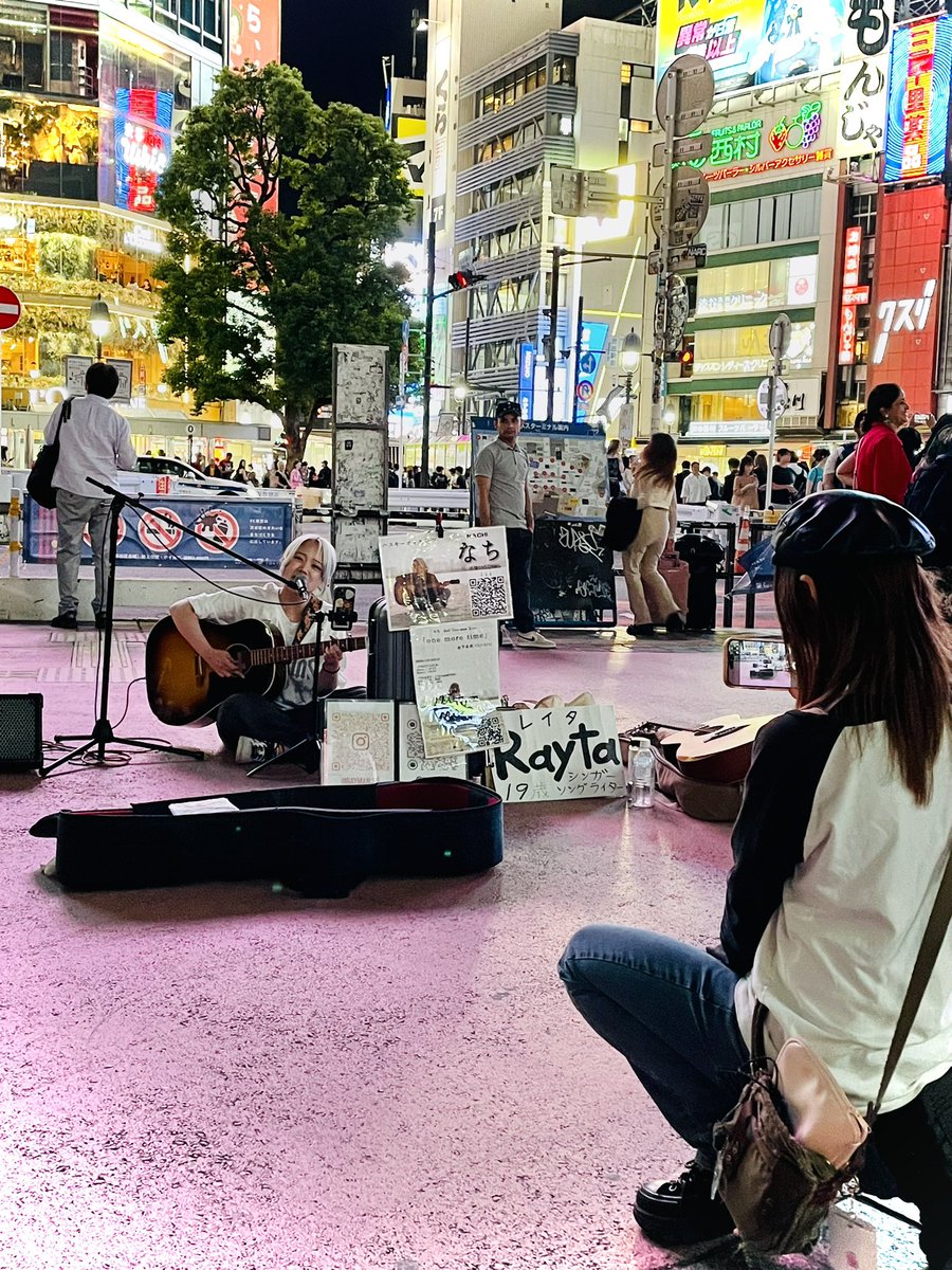 _nktink_'s tweet photo. 今日の Shibuya Street Live 、本当に最高だった！来てくれたみんな、ありがとう！🙏🏻

カバー曲も最高だった！次は自分も歌う！
☆
#渋谷 #ShibuyaStreetLive https://t.co/AKQMIeqQf7