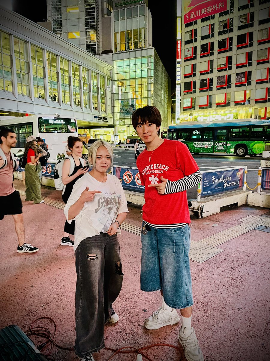 _nktink_'s tweet photo. 今日の Shibuya Street Live 、本当に最高だった！来てくれたみんな、ありがとう！🙏🏻

カバー曲も最高だった！次は自分も歌う！
☆
#渋谷 #ShibuyaStreetLive https://t.co/AKQMIeqQf7