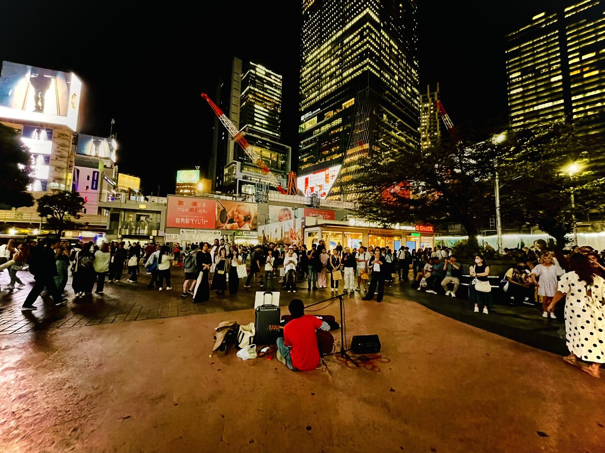 _nktink_'s tweet photo. 今日の Shibuya Street Live 、本当に最高だった！来てくれたみんな、ありがとう！🙏🏻

カバー曲も最高だった！次は自分も歌う！
☆
#渋谷 #ShibuyaStreetLive https://t.co/AKQMIeqQf7