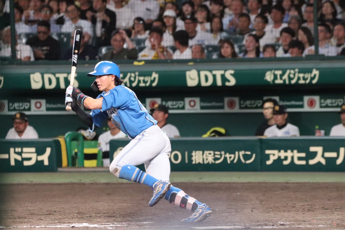 fighters__17's tweet photo. 甲子園で見る凌平くんは格別🙂‍↕️🎶💫
#細川凌平 #lovefighters https://t.co/Zw5yPRW0ua