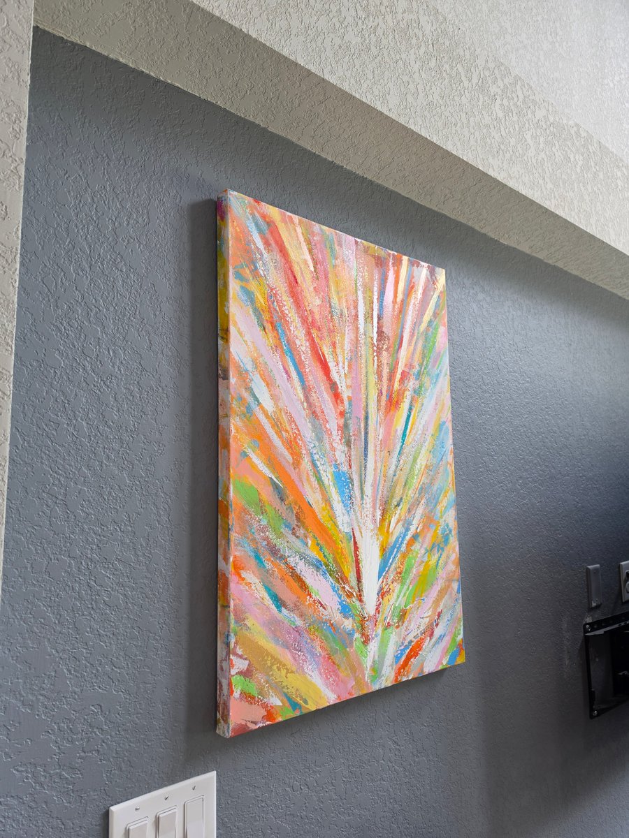 Crypto_Preston's tweet photo. "Spread Abroad" 

Rom 5:5 "And hope maketh not ashamed; because the love of God is shed abroad in our hearts by the Holy Spirit which is given unto us."

36" x 24" Acrylic https://t.co/sJ4vZC9joK