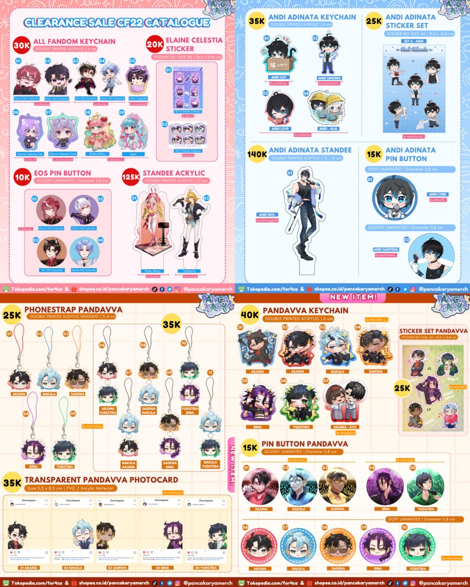 Pancakarya【AFTER SALE CF22】📌 tweet media