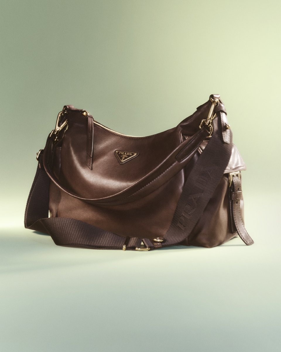 Prada's tweet photo. Prada Explore reimagines a function-led piece as a statement of style. 
A trusted companion for urban and outdoor journeys, crafted to stay by the wearer’s side on every adventure. 
Discover more: https://t.co/MBJ1dgE45G 

#Prada https://t.co/dRQuDVQ2HR