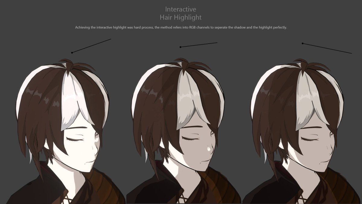laru_tr's tweet photo. The trick about how this shader achieved in low-poly to be game-ready is in arcsystemwork's style

#b3d #anime3d #3dmodel https://t.co/43lZEQa2kF