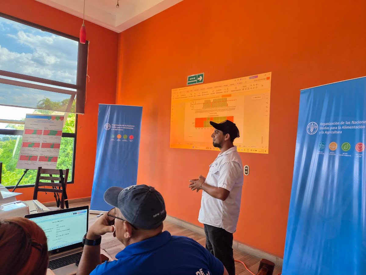 FAOElSalvador's tweet photo. La FAO desarrolló el Taller de Modelamiento de Fechas de Siembra para cultivos de granos básicos #ZARC, fortaleciendo capacidades para una producción agrícola más resiliente 🌱 https://t.co/tMK6JoUeRz