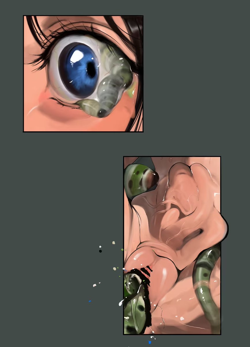 MostVileGame's tweet photo. You thought it would be fine, just let it have it's way with you and it'll get bored. It'll never leave you alone because it's inside.

It's inside. 

Inside. https://t.co/A9PxldPNSP