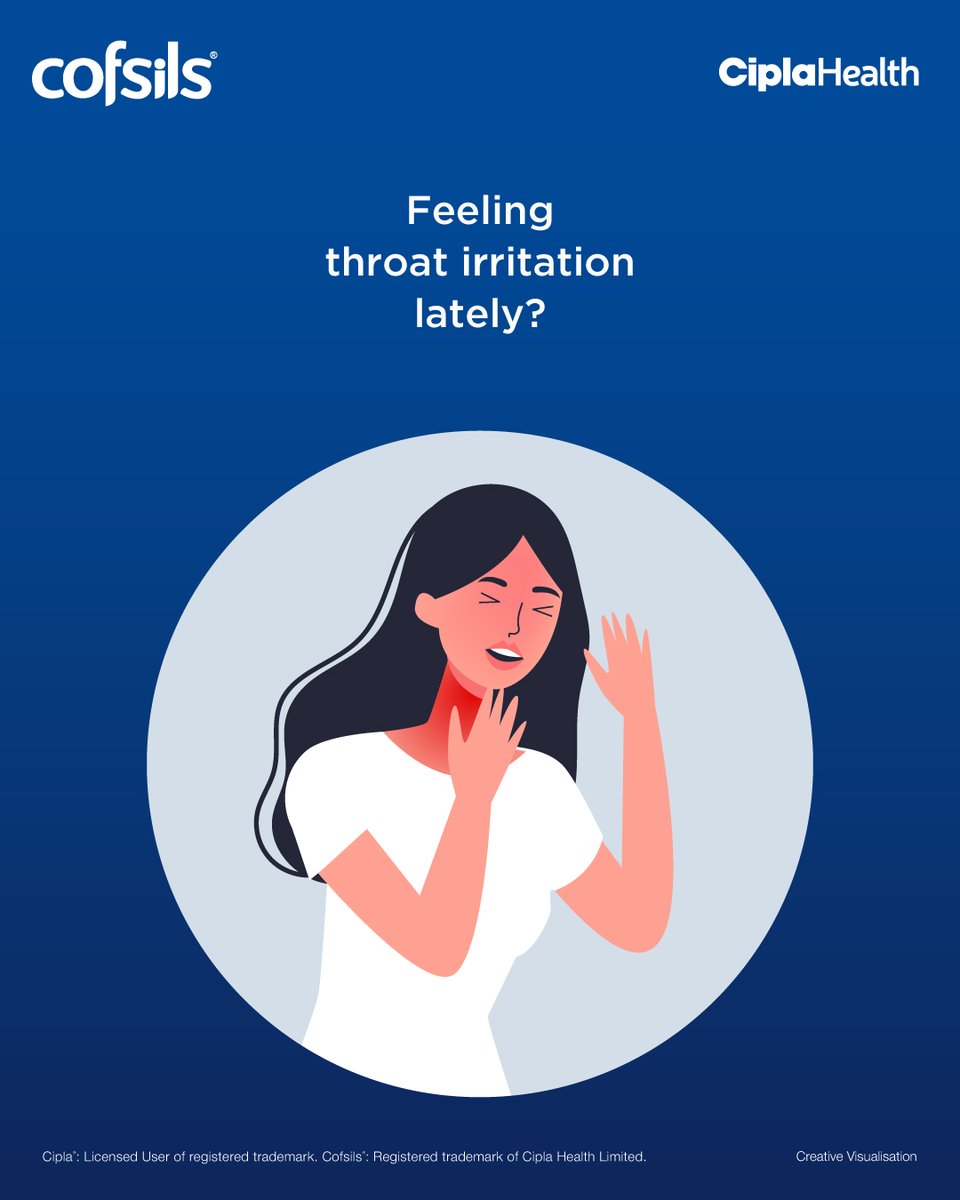cofsils's tweet photo. Don’t let throat irritation slow you down. Cofsils Cough Drops provide quick relief with the power of 41 herbs*. Act early, feel better faster."
#CoughDrops #cofsils #ciplahealth #cipla #InstantRelief #SoothingComfort #ThroatRelief #TripleRelief https://t.co/v5iFCYuEVB