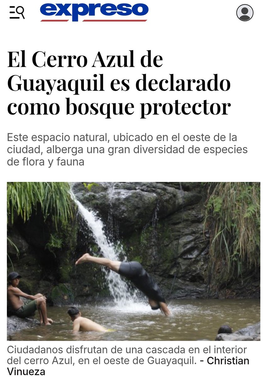 NuriaButina's tweet photo. El mundo al revés, resuelven una cosa y a los pocos días otra y así quieren matar a nuestra naturaleza, afectar la vida de miles de familias y niños que vivimos vía a la Costa:

Hace apenas 53 días el propio Estado declaró a Cerro Azul como Bosque y Vegetación Protector mediante el Acuerdo MAE-MAE-2026-0022-AM, reconociendo su valor ecológico y función de corredor biológico. 

Pero hoy  hacen todo lo contrario así de improvisados son: y suscriben el Acuerdo MAE-MAE-2026-0047-AM,  de esta manera se burlan de la gente, pues se reabre la puerta al extractivismo de áridos y pétreos en el mismo corredor ambiental, generando un evidente conflicto con la credibilidad de ellos mismos, con el principio precautorio, la no regresión ambiental y los derechos de la naturaleza consagrados en la Constitución.

Esto es una burla y quienes residimos y queremos vida y  paz.

Desde la Asamblea iniciaremos un proceso de fiscalización.

#NuestraNaturalezaSeRespeta
@RescateAnimalEc
@radio_pichincha 
@parquesgye
@DefensoresAn
@ViaAlaCostaLucha
@CECerroAzul
@TerranostraviaC
@upsalesianaec
@PuertoAzulec
@alcaldiagye
@Expresoec
@ecuamainm_oficial
@unep_espanol
@CerroBlancoGye
@BancadaRC5 
@MashiRafael 
@GabrielaEsPais 
@RC5Oficial