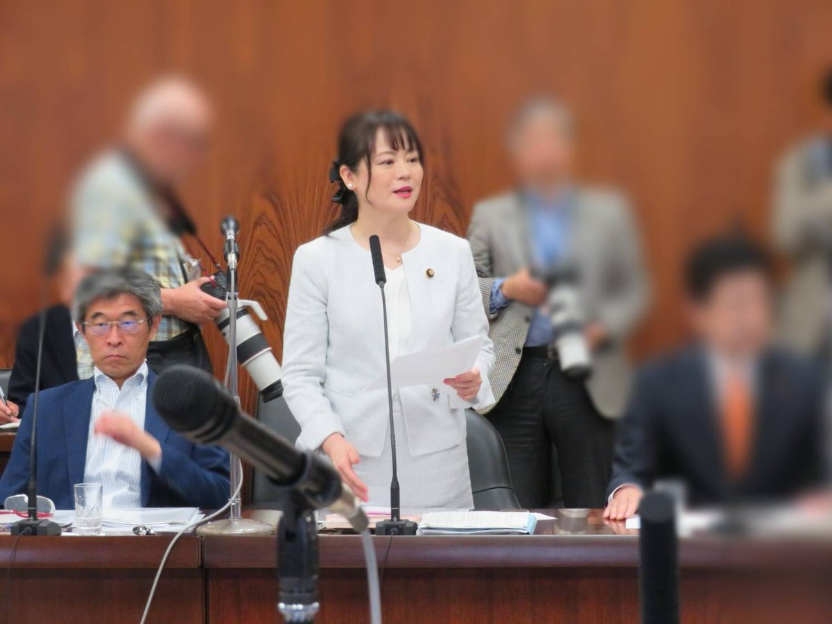 かおりさま確認用 おはようございます！ 本日の参議院内閣委員会にて、質疑に立ちます