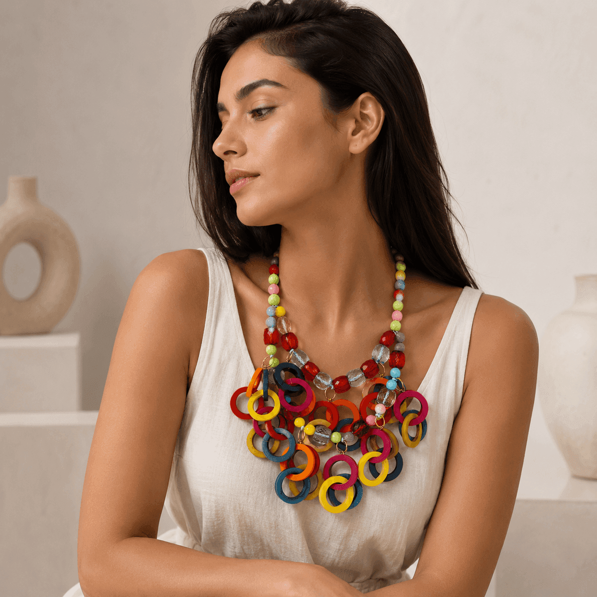 Conceptsource's tweet photo. Handcrafted statement necklace designed for bold styling, resort looks, and everyday fashion elegance.
Shop now:
https://t.co/qR8HiOLgVO 
#StatementJewelry #HandmadeJewelry #FashionAccessories #BohoStyle #ConceptsSourceInc https://t.co/OcsORsDV6k