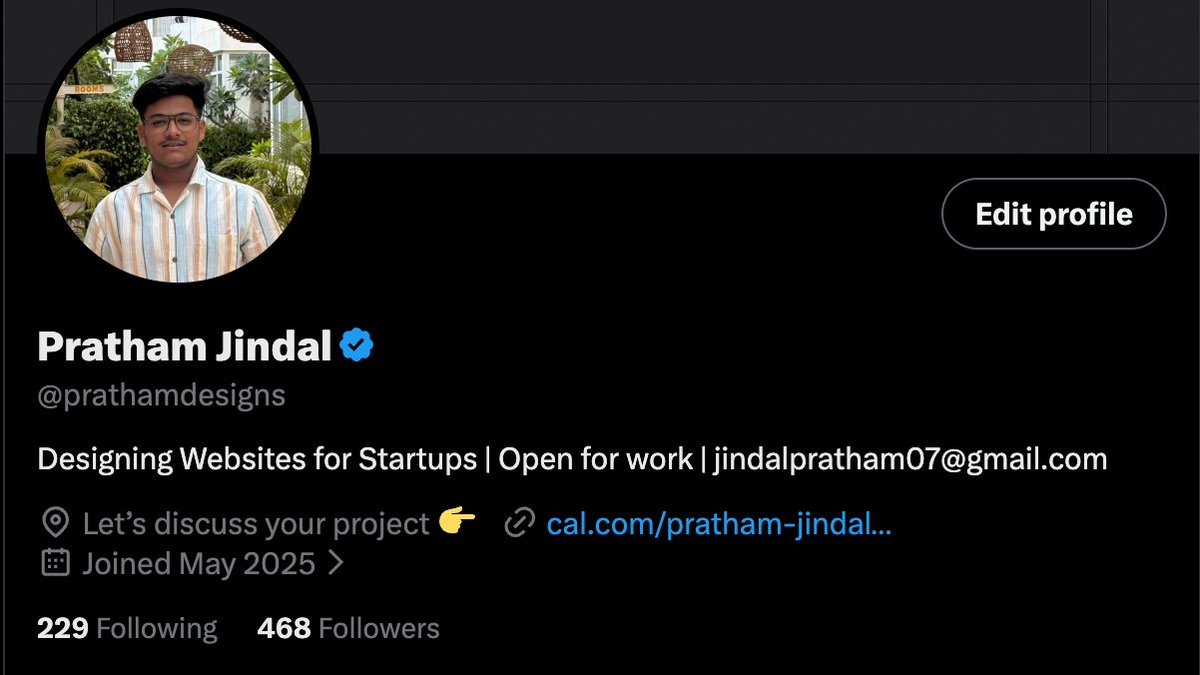 Pratham Jindal tweet media
