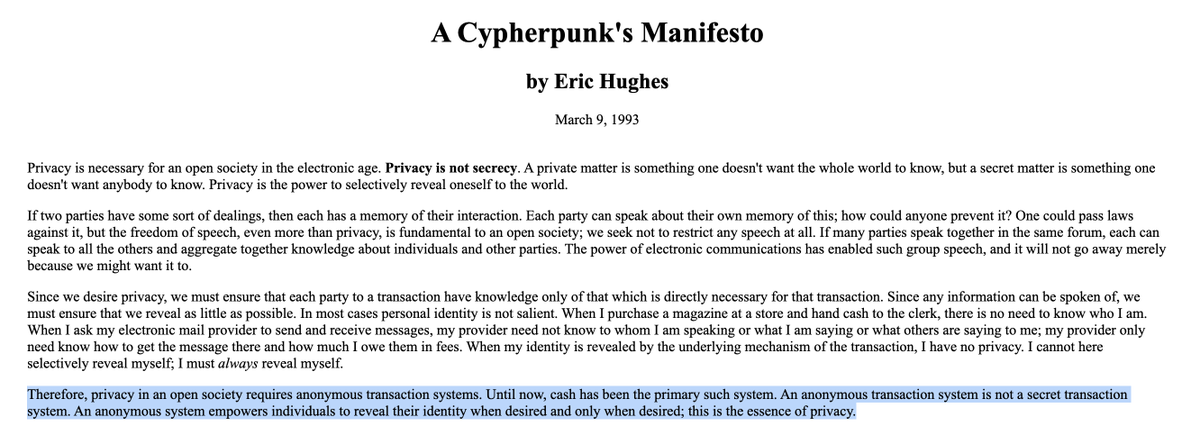 Cypherpunk ($CYPH) tweet media