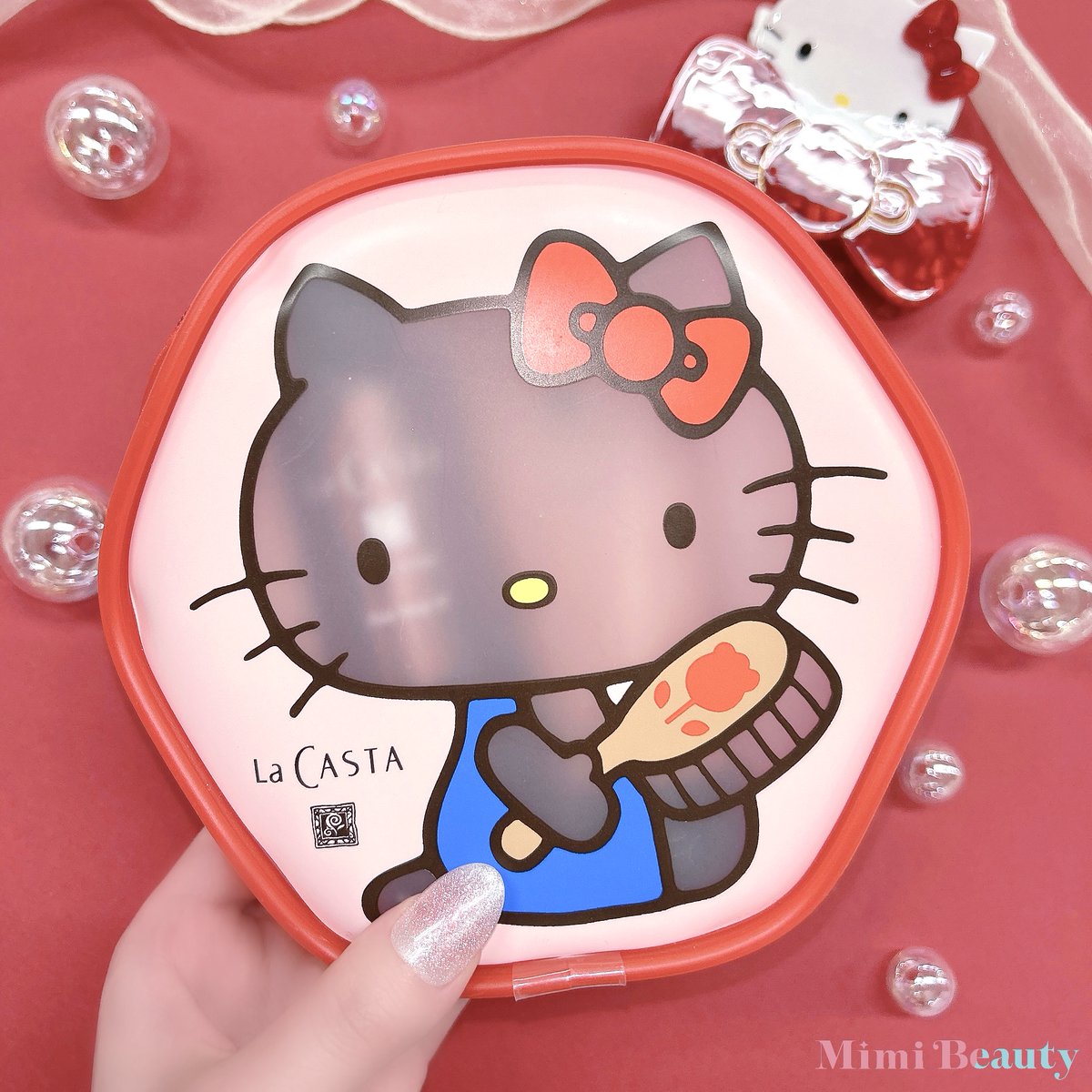 キティちゃんのポーチが可愛い…！！ La CASTAのシャンプー