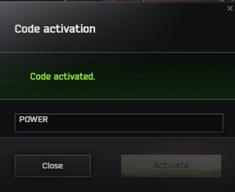 VeryBadSCAVR's tweet photo. new code: POWER https://t.co/2KEAzEwxFe