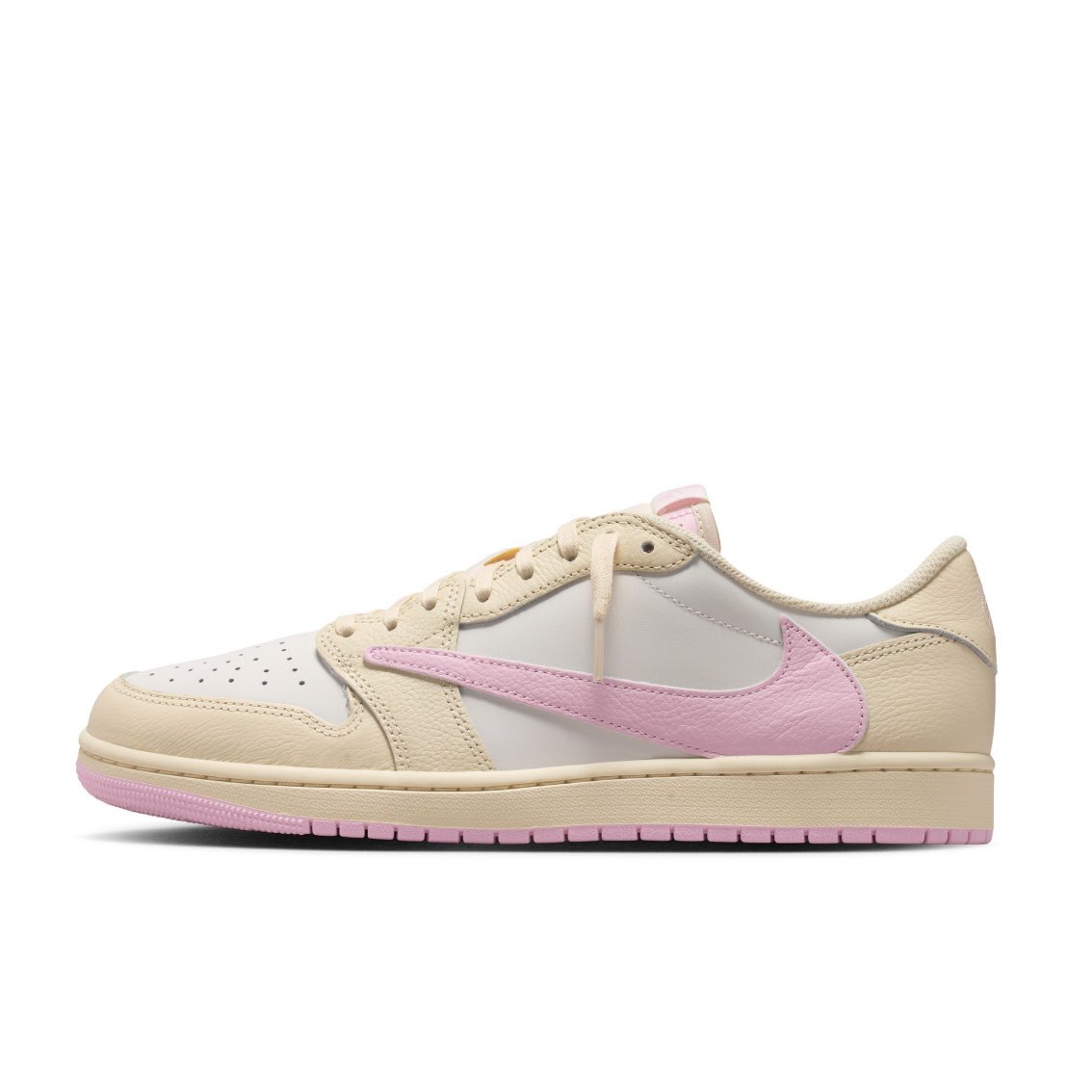 MENSモデル・NIKE公式画像公開 Jordan 1 Retro Low OG SP x Travis