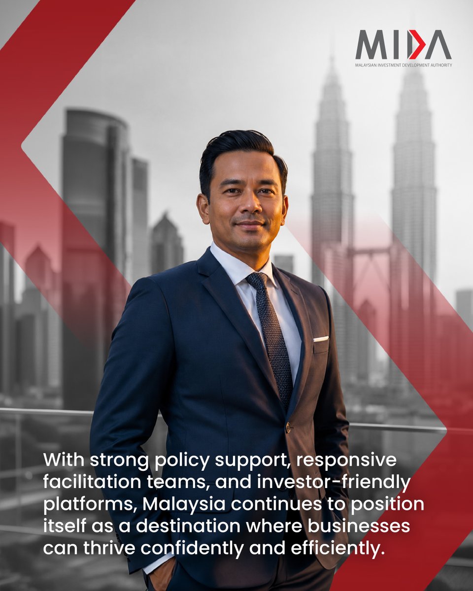 OfficialMIDA's tweet photo. Through the MIDA–FMM Industrial Linkage Programme, Malaysian #SMEs are connected to global value chains, linking local capabilities with multinational demand.
Empowering SMEs to scale, compete &amp; grow internationally.
#InvestLokal https://t.co/fxntNrkTLU