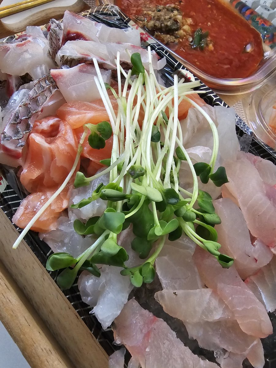 刺身ページ 昨日も今日も刺身。🐟 #韓国