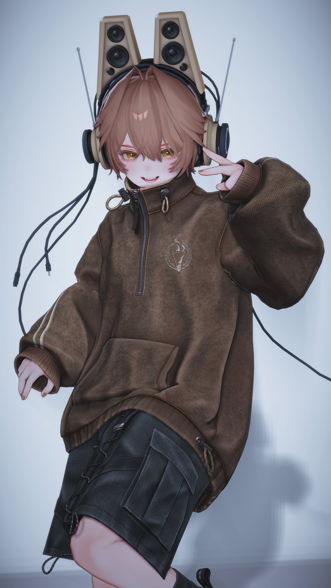 iam_pangexa's tweet photo. サムネ用に改変したマリシアくん🎧 https://t.co/lUTrcXHhsi