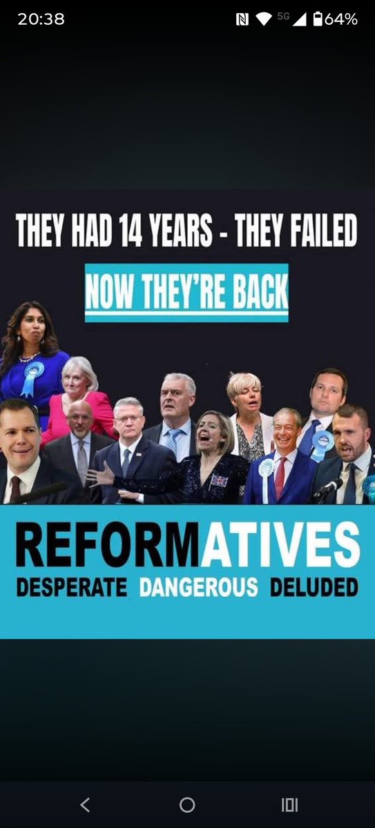 Jackson13105247's tweet photo. @WillBlackWriter @qick4267_tom Where there are dumb people to exploit, hard cash to harvest, enemies come together to share the spoils. The infiltration of #ReformUK by the #NastyParty is staggering! 14 yrs of hate towards the weakest, now the weakest & #poorest say, "more please! You couldn't make it up!! https://t.co/Spa5E3jn4H