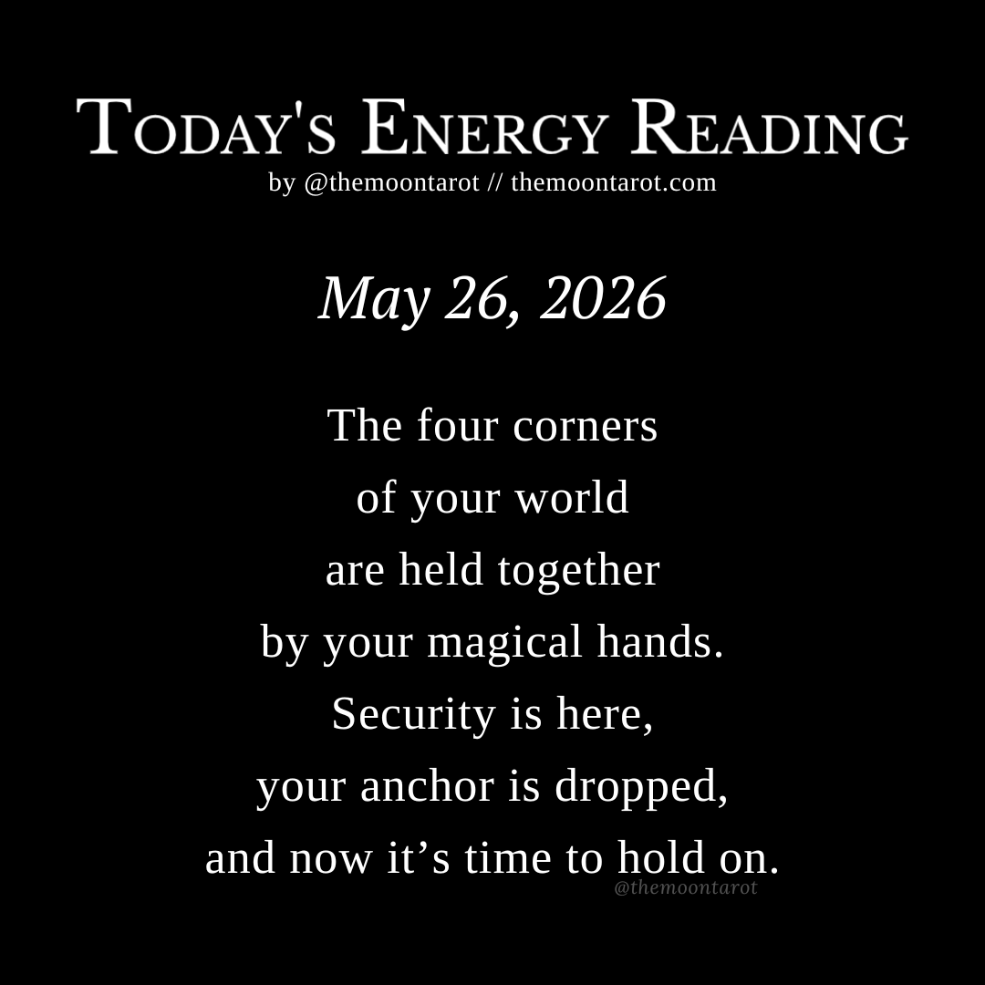 themoontarot_'s tweet photo. Today's Energy Reading: May 26, 2026 https://t.co/g3fehDkTzu