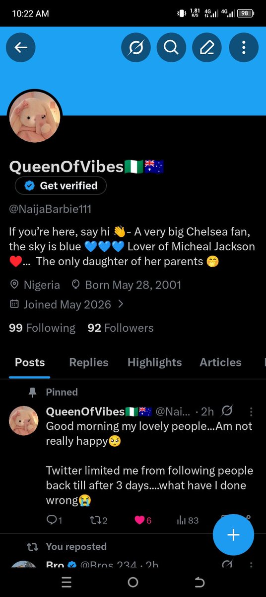 QueenOfVibes🇳🇬🇦🇺 tweet media