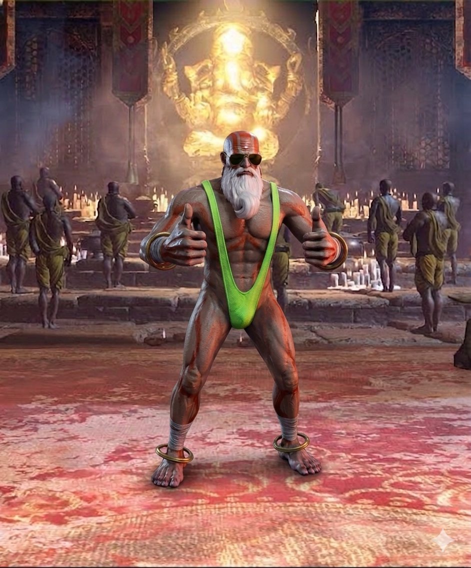 gre4ka16's tweet photo. Waiting for a new costume for #Dhalsim in #StreetFighter6 https://t.co/NGjOhhtLD9