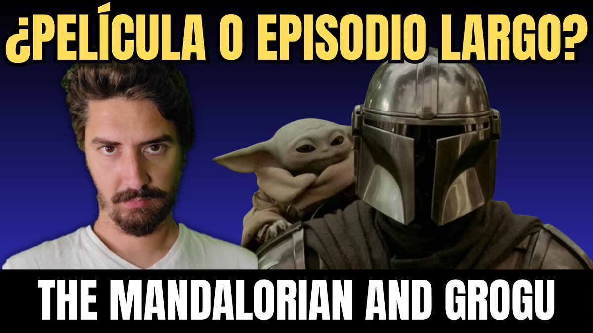 laritcueva's tweet photo. The Mandalorian and Grogu: ¿Película de cine o episodio largo de la serie?

Star Wars ha vuelto al cine. Y lo ha hecho con Din Djarin y Grogu en su misión más ambiciosa hasta ahora: rescatar al heredero de los Hutt de las garras de un señor de la guerra imperial. https://t.co/EuyL5l38p2