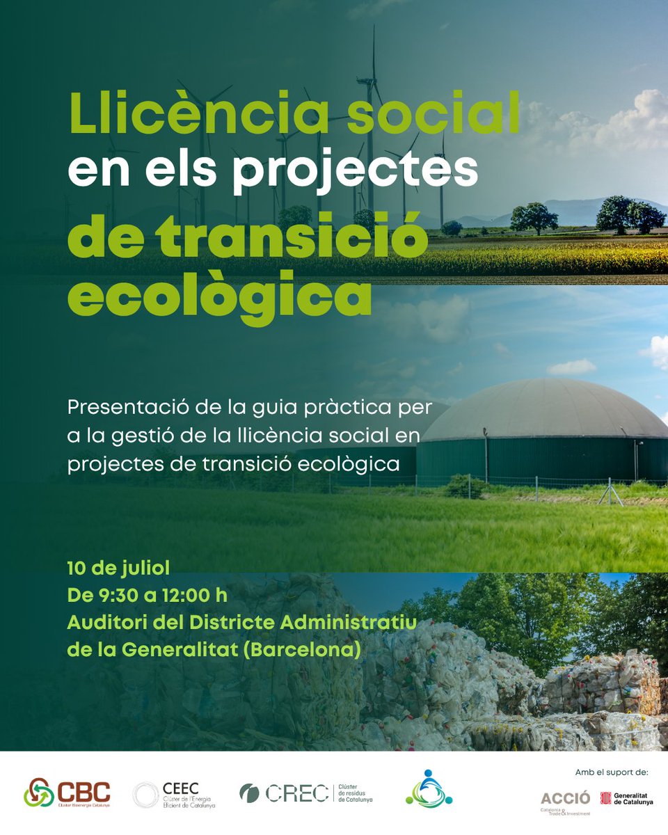 Clúster de l'Energia Eficient de Catalunya tweet media