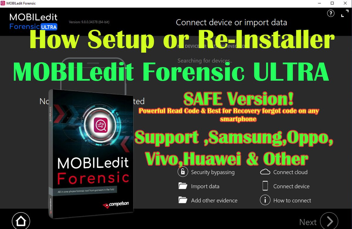bdm007official's tweet photo. How to Setup&amp;re Installer MOBILedit Forensic ULTRA Phone SoftwareToo 202... https://t.co/8kpizno6Fu via @YouTube https://t.co/IjFGnLyg2T