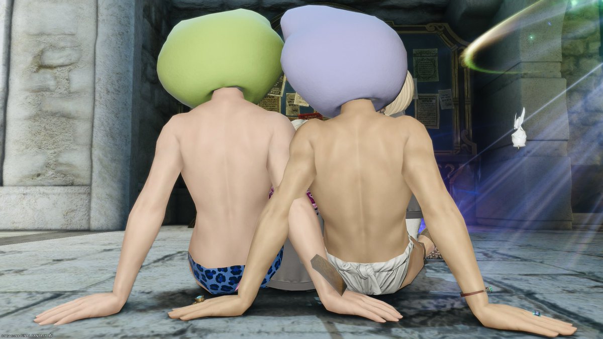 FF14_IN's tweet photo. でた布でパーカー作ってもらえた👚
みんなで地図楽しかったぁ！！ https://t.co/2SvjAe5nmR