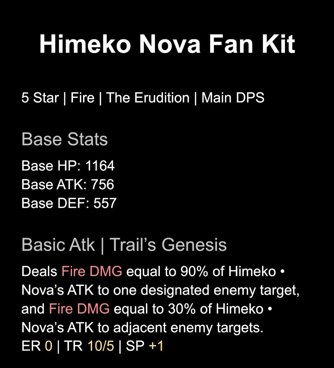 Daily Himeko Nova 🌌 tweet media