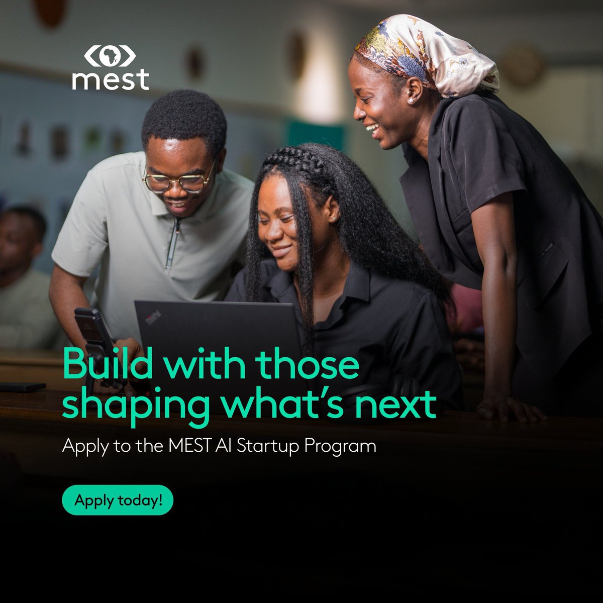 all_thingsvc's tweet photo. Applications for the @MESTAfrica AI Startup Program are now open.

Fully-funded 12-month program for ambitious founders across West and East Africa ready to build with those shaping what’s next.

Apply now: https://t.co/2irfWlNxTY https://t.co/lNy3No7QuO