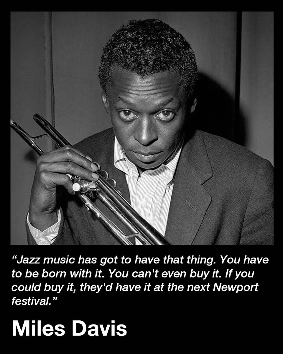 RoughTrade's tweet photo. Today marks 100 years since the birth of Miles Davis, the birth of cool.

The revolutionary bandleader's centennial is marked by year-long celebrations, a fitting tribute for the straight-talking creative who reshaped jazz across multiple eras.

Photo: Herman Leonard Photography https://t.co/MY5R5JY0n5