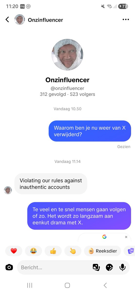 Willem de Bulldog, Lisa de Ridgeback en Paul tweet media