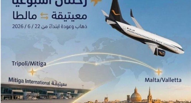 MIDASAviation's tweet photo. Libyan Express announces launch of direct flights between Tripoli’s Mitiga Airport and Malta starting 22 June
Full story 
https://t.co/eWxhJiLF7E https://t.co/fPk3NZZGga