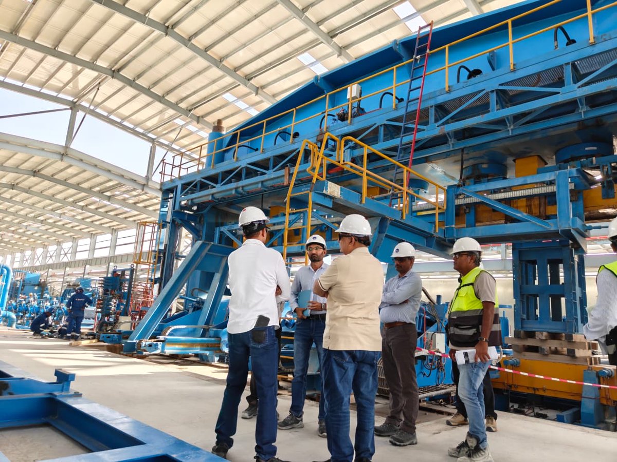 BKGoenka's tweet photo. My visit to Welspun’s KSA facility last week.
 
Saudi Arabia is witnessing an incredible phase of transformation and growth, and it was inspiring to see firsthand the scale of development and opportunities emerging across the Kingdom under Vision 2030.
 
What made the visit even more special was meeting our teams on the ground — their passion, commitment, and execution excellence truly reflect the spirit of Welspun.
 
Proud to see Welspun strengthening its presence in KSA and contributing to the region’s growing industrial and infrastructure ecosystem.
 
My sincere appreciation to the entire team for their warm hospitality and dedication.
 
#Welspun #SaudiArabia #KSA #Vision2030 #Leadership #Manufacturing #TeamWelspun #WelspunPipes