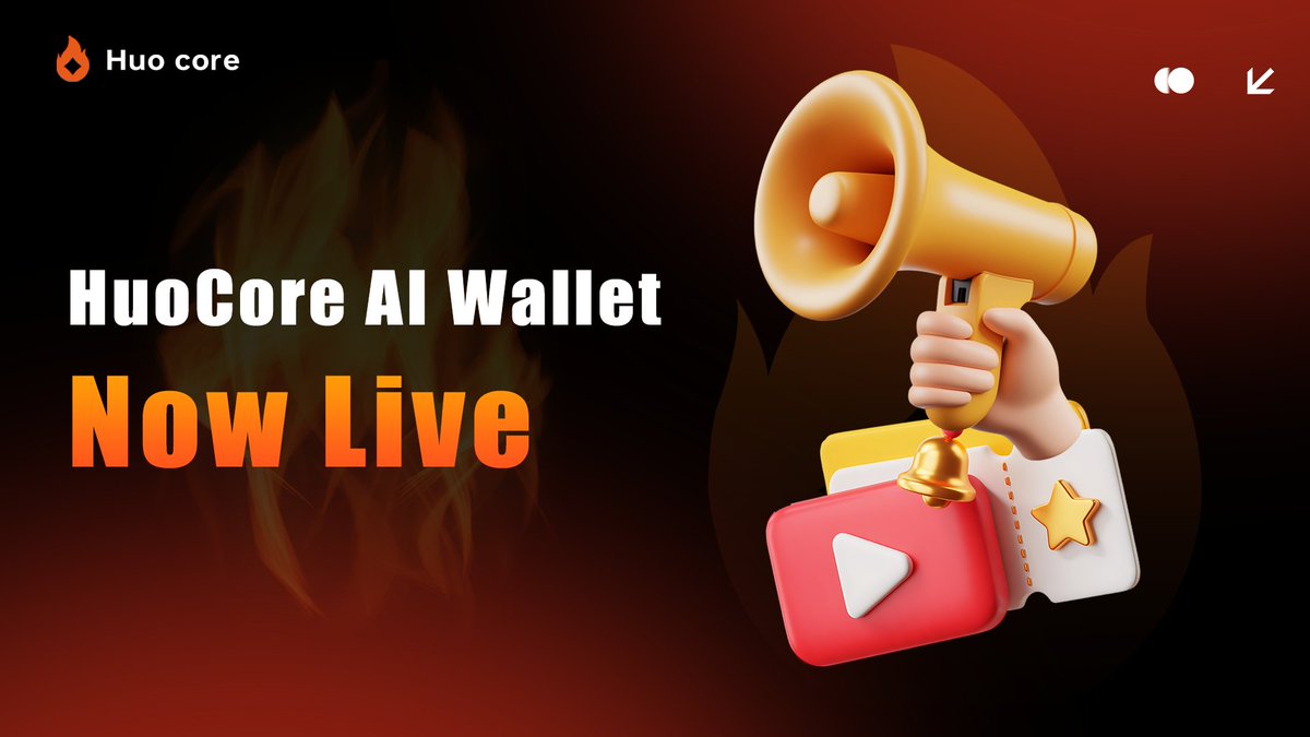 Huocore_wallet's tweet photo. The wait is almost over. 🔥

Huo Core Wallet will officially go live today at 18:00 (UTC+8).

Built for the next generation of digital finance —
secure, seamless, and ready for the future of Web3.
See you soon. ⏳

#HuoCore #Web4 #CryptoWallet https://t.co/fyEvYocyXK