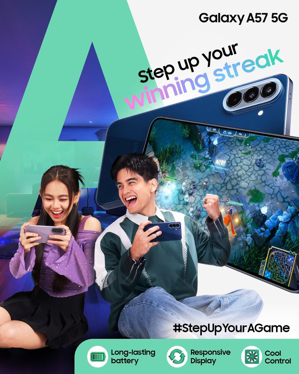 PopPlanet_'s tweet photo. Samsung Philippines Launches Star-Studded Galaxy A57 &amp; A37 Campaigns.

• Will Ashley
• Ashtine Olviga
• Maki
• Caprice Cayetano https://t.co/jpHPwhDUpG