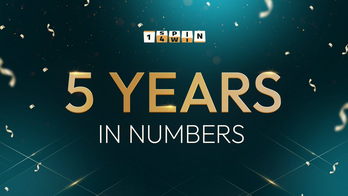 1spin4win's tweet photo. ⭐5 years later, we’re only gaining momentum.

From portfolio growth to global partnerships and industry recognition, every milestone motivates us to move further 👉 check out our journey in numbers.
https://t.co/K1sMJs28Nx

 #anniversary https://t.co/0hZNP2bYJL